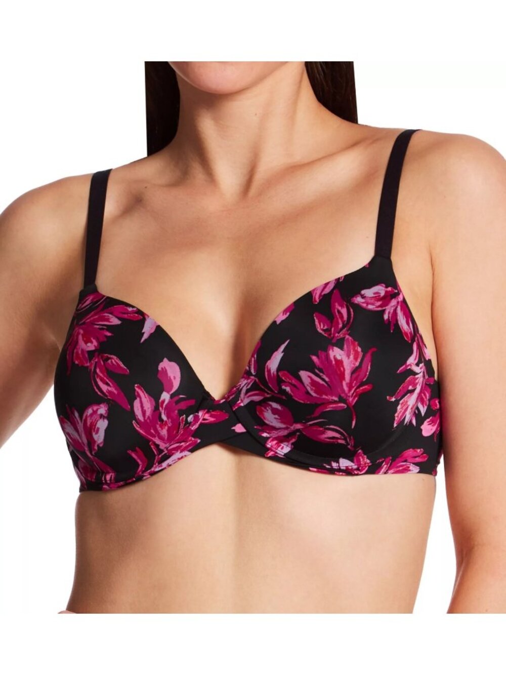 MAIDENFORM Women's Size 38C One Fab Fit T-Shirt Bra Demi Underwire DM7543 NEW
